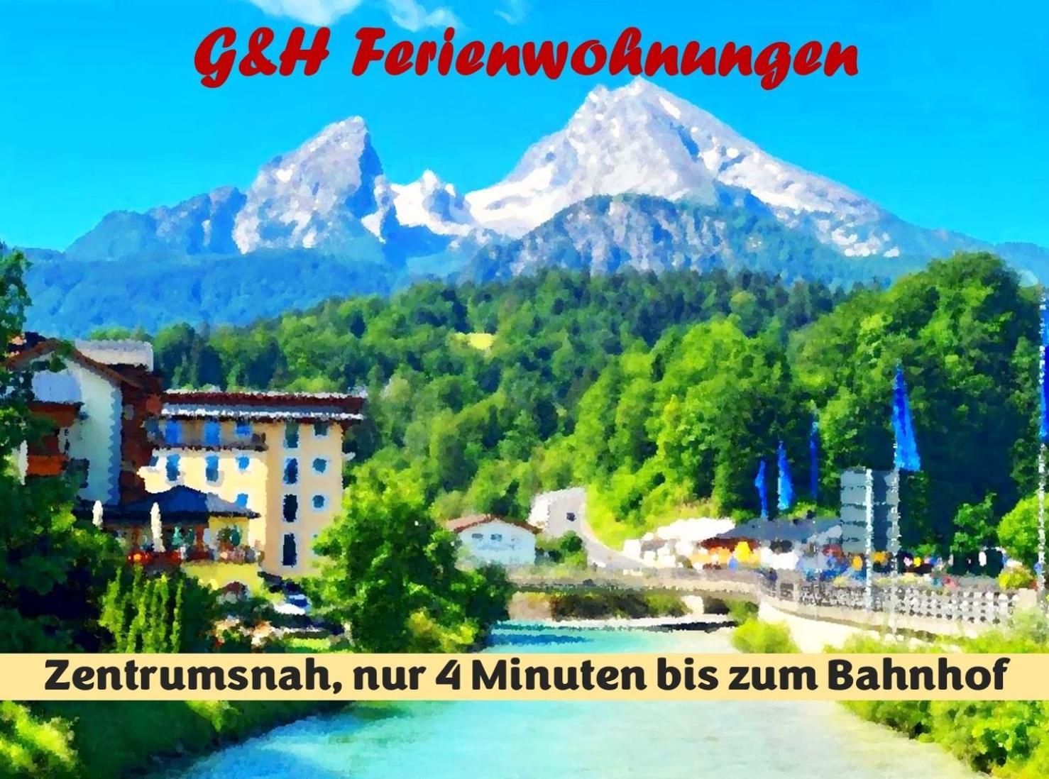 G & H Ferienwohnungen Appartement Almrausch Берхтесгаден Экстерьер фото